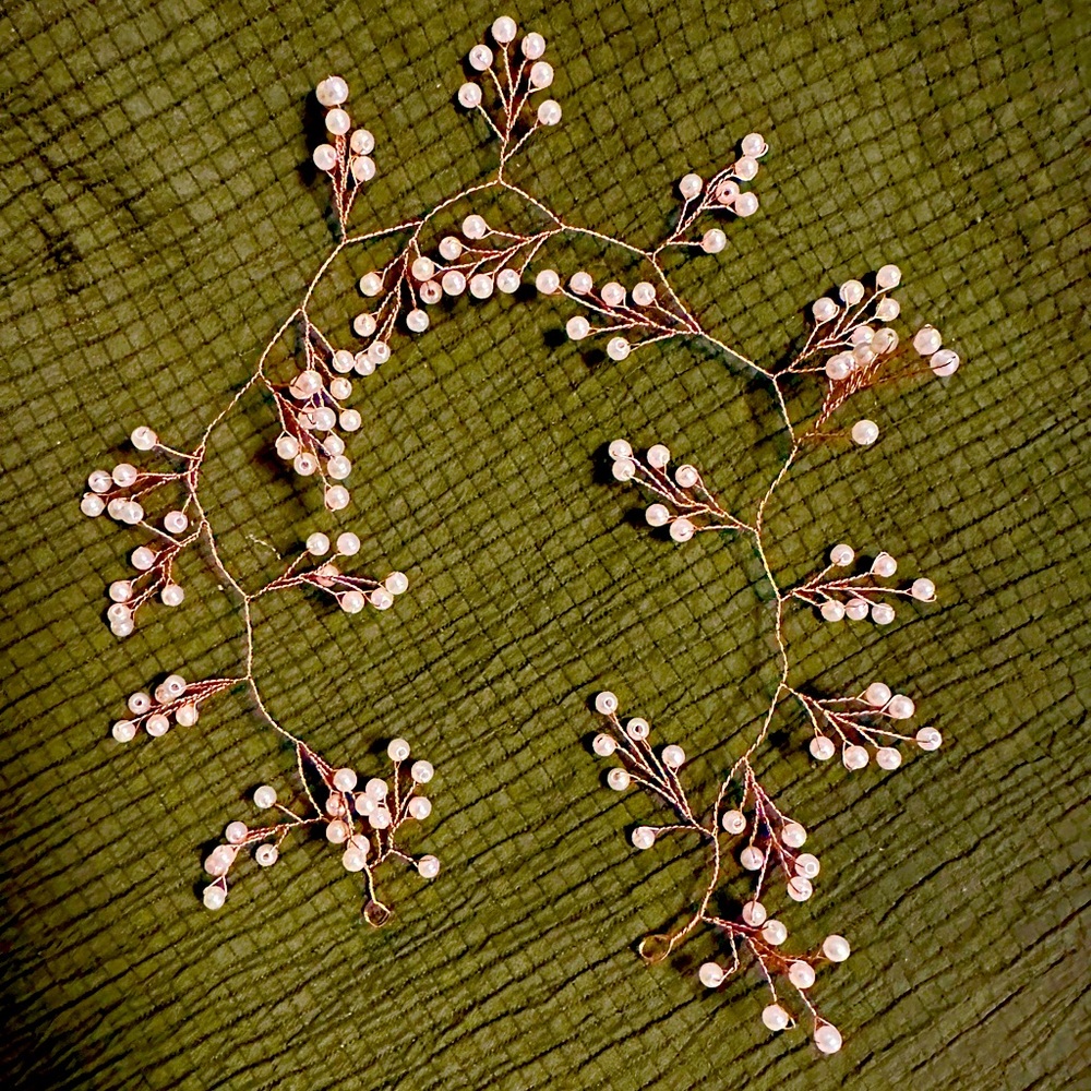 Rose Gold Hair Vine